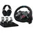 + Pedale + G435 Headset schwarz