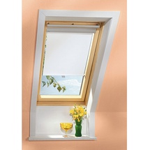 VELUX Raffrollo RHL CK00 1086 Hellbeige, Schiene: alu