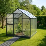 Hti-Living HTI-Living, Rasenkante, Gartenweg 390 cm Holzbohlenoptik Grau (393 cm)
