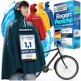Nextcover Regenponcho NEXTCOVER® NEU Regenponcho Fahrrad für Damen & Herren blau M