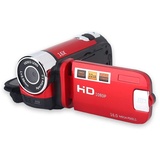 Bewinner Tragbarer Digitaler Camcorder, Full HD-Camcorder Unterstützung 32G Karte 270 ° Rotation 1080P 16X High Definition Video DV Kamera für Home Party, Picknick im Freien, Camping(EURed)