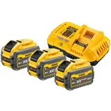 DeWalt Akku-Starterset 54 V 3x9,0 Ah