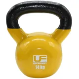 Ufe Iron Cast Kettlebell 14kg - Yellow - 14 kg