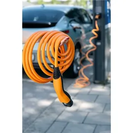 Lapp MOBILITY Selbstaufrollendes Ladekabel Typ 2, bis zu 22 kW, 7 m, orange