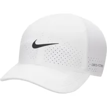 Nike Dri-FIT ADV Club Unstructured Tennis Cap 100 white/black L/XL