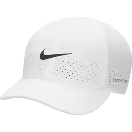 Nike Dri-FIT ADV Club Unstructured Tennis Cap 100 white/black L/XL