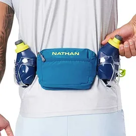 Nathan Trail Mix Plus 3.0 Gürteltasche - Deep Blue / Safety Yellow - One Size