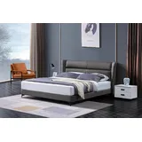 xl moebel gmbh Luxus Bett 140 x 200 cm Grau