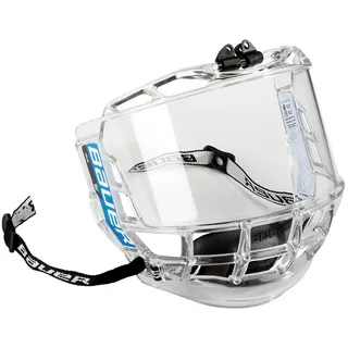 Bauer 1041011 Kinder Visier für Eishockeyhelm Concept III-Full Visors-Junior, Clear, One Size