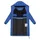 Navahoo Damen Wintermantel warmer Steppmantel mit 2-Wege Reißverschluss, wasserdichten Reißverschlüssen und verstellbarer Kapuze Schokokuss XIV Galaxy Blue Gr. 5XL - 5XL