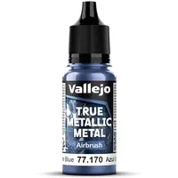 Vallejo True Metallix Airbrush 18 ml Ultramarinblau