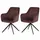 MCW Esszimmerstuhl MCW-L79 Samt terrakotta-braun 2er Set