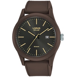 Lorus Herren Analog Quarz Uhr mit Silikon Armband RX307AX9