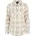Turnup Checked Flanell Shirt Beige XS