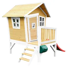 Axi Robin Spielhaus Braun, Weiß Holz, Kunststoff, Hemlocktanne, 264x203x177 cm EN 71, CE, FSC 100%, Outdoor Spielzeug, Spielhäuser