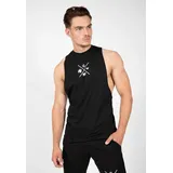 Gorilla Wear Cisco Drop Armhole Tanktop Schwarz/Weiß S