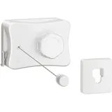 Ausziehbarer Wäscheständer, wandmontierter Wäscheständer für den Innenbereich, geeignet zum Aufhängen von nasser und trockener Wäsche, robuster