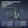 advamsoler Heimtrainer Fahrrad blau