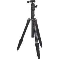 FotoPro Professional Tripod X-go Series Aluminum (Metall), Stativ, Schwarz
