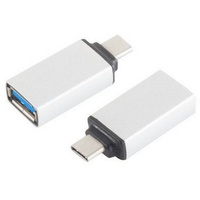 S-Conn 14-05015 USB 3.1 C USB 3.0 A Silber Kabelschnittstellen-/adapter (14-05015)