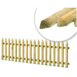 Gartenpirat Lattenzaun 180 x 100 cm Braun/Holz