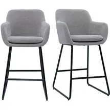 miliboo Barhocker H65 cm Grau