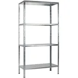 SCHULTE Regalwelt Grundregal Verzinkt 180 cm x 100 cm x 40 cm