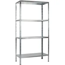 SCHULTE Regalwelt Grundregal Verzinkt 180 cm x 100 cm x 40 cm