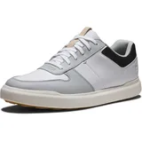 FootJoy Contour Casual Golfschuh für Herren, Weiß, Grau, Schwarz, 43 EU - 43 EU