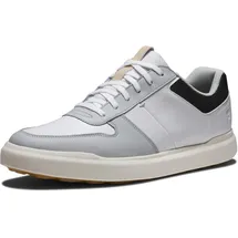 FootJoy Contour Casual Golfschuh für Herren, Weiß, Grau, Schwarz, 43 EU - 43 EU