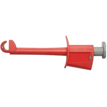 SCHUTZINGER Schützinger SKPS 8341 Ni / RT Sicherheits-Klemmprüfspitze Buchse 4 mm rot