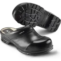 Sika Sicherheitsschuh Comfort offener Clog Schwarz-36 - Schwarz - 36