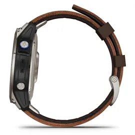 Garmin D2 Mach 1 Aviator Oxford Brown Leather Band