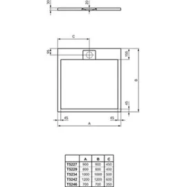 Ideal Standard Ultra Flat S i.life T5227FS,