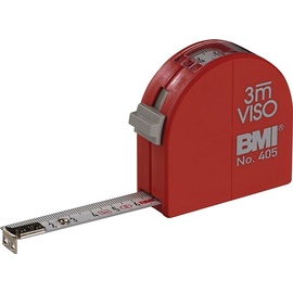 BMI Taschenrollbandmaß VISO L.3m B.16mm mm/cm EG II PA Sichtfenster BMI