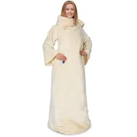 Klarstein Slanket Heizdecke mit Ärmeln 120W 155x180cm Coral Fleece