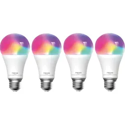 MEROSS WLAN LED-Lampe, MSL120, 4 Stück