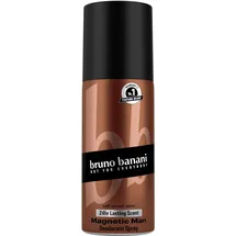 bruno banani Magnetic Man Deodorant Spray 24 Std. für Herren 150 ml