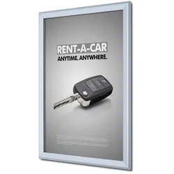 Klapprahmen A2 32mm Plakatrahmen Wechselrahmen Alu Klapprahmen DIN A2