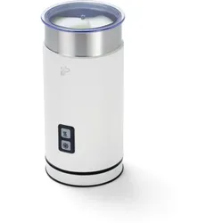 Tchibo elektrischer Milchaufschäumer, Antihaftbeschichtung, warmer und kalter Milchschaum, für Latte Macchiato, Cappuccino und Kakao, Edelstahlgehäuse