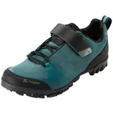 Vaude atmungsaktive Fahrradschuhe Damen TVL Pavei 2.0 grün Gr. 38, stylische Rennradschuhe Damen für Radreisen oder Tagestouren, bequeme SPD Radschuhe, ganzjährig einsetzbar