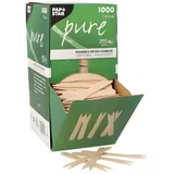 Papstar Pommes-Frites-Gabeln Holz 8,5 cm 6000 St.
