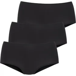 Panty LASCANA "aus hochwertiger Modal-Qualität", Damen, Gr. 36/38, schwarz, Obermaterial: 94% Modal (TENCEL), 6% Elasthan, unifarben, körpernah, Unterhosen