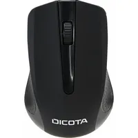 Dicota COMFORT Wireless Mouse schwarz, USB (D31659)