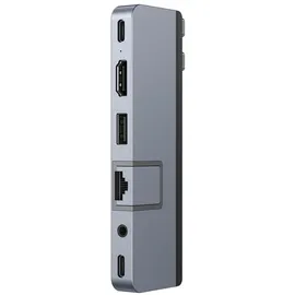 Targus HyperDrive DUO 7-in-2 USB-C Hub for MBPro M1/M2 midnight blue