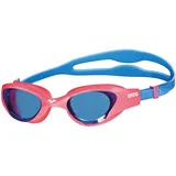 arena The One Junior Kinderschwimmbrille, Schwimmbrille mit Großen Gläsern, Anti-Beschlag und UV-Schutz, Selbstjustierender Nasensteg, Orbit-Proof-Dichtungen