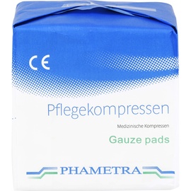 PHAMETRA GmbH Pflegekompressen 10x10cm 4fach