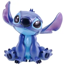 Christmas Inspirations Gartenfigur Stitch Disney's frecher Lilo & Stitch Alien zum Verlieben Sitzend - mit Ohren Oben (20 cm) – Mehrfarbige Deko-Figur aus Polyresin – Offiziell lizenziert!