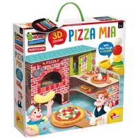 Lisciani Quercetti Montessori Pizza Mia 3D + Plastilin 76833,