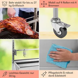 oneConcept Spanferkelgrill Sauenland